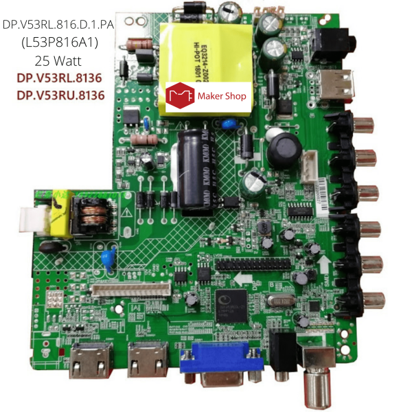 DP.V53RL.816.D.1.PA (L53P816A1) 25W TV Motherboard